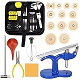 Queta Uhrenwerkzeug Set / 18-teiliges Uhren Reparatur Set/professionelles Uhrmacherwerkzeug/Reparaturwerkzeug für die meisten Uhren/mit schwarzer Ny