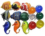 Deko Fische und Kugeln für Wassersäule oder Deko 15er S