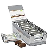 Sanaponte Eiweiß Pro'to go' Riegel 50% Protein (24x 35g Riegel) Low Carb Protein Riegel Schokoladen Geschmack - Protein Bar - nur 125 kcal, 0,6g Zucker pro Rieg