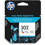 HP302 Farbe OriginalDruckerpatrone (für HPDeskjet 1110, 2130, 3630, HPOfficeJet 3830, 4650, 5230, HP ENVY 4520)