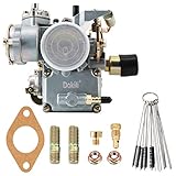 Dokili Vergaser Ersatz für Volkswagen Käfer Super Beetles 1971-1979 Dual Port 1600cc Motor 12V Elektrischer Choke 34 PICT-3 Bugbus Thing Karmann Ghia Squareback Transporter # 113129031K 98-1289-B
