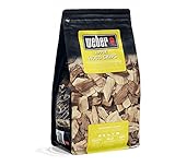 Weber 17621 Räucherchips Apfelholz, 700 g, dezentes, süßes Apfelaroma, Räuchern, Aroma, G