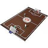 TIPP-KICK FC St. Pauli Edition 80x47 cm Set mit 2X Spieler, 2X Torwart, 2X Plastiktor, 2X Ball I Spielfeld aus F