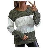 Hirolan Sweatshirt Damen Pullover Slim Fit Longseleeve Schwarzer MäNner Strickpullover Sweatshirt Oversize Winterpullover Strickpullover Pulli Outwear Langarm R