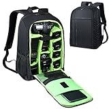 Estarer Kamerarucksack Fotorucksack DSLR Kamera Rucksack Mit Stativhalterung Regenschutzhü