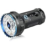 OLIGHT X7R Marauder 2 LED Taschenlampe, Stark Hell 14000 Lumen Wiederaufladbare USB Große Taschenlampe mit Scheinwerferlicht und Flutlicht, 800 Metern Leuchtweite, 7 L