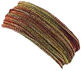 GURU SHOP Magic Hairband, Dread Wrap, Schlauchschal, Stirnband, Herren/Damen, Haarband Rot/gelb, Baumwolle, Size:One Size, Stirnbänder Alternative Bekleidung