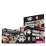 Mammut Nutrition Crunchy Protein Bar - Raspberry White Chocolate, 540 g