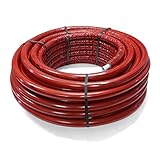 Pipetec Aluverbundrohr Aluminium Mehrschichtverbundrohr 26x3 mm 10mm rot 25m Isolierung PEX Mehrschicht-Verbundrohr MV-Rohr Mehrschichtrohr Heizung W