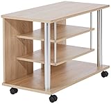 MAJA-Möbel 1898 8825 TV-Rack, Sonoma-Eiche-Nachbildung, Abmessungen BxHxT: 80 x 54,5 x 40