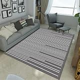 tepiche für kinderzimmer bettumrandung schlafzimmer Wohnzimmer grauer Teppich rechteckige Schlafzimmerdekoration schmutzabweisend und rutschig wohnzimmerteppich antirutsch für teppich 200X300CM 6
