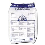 Salztabletten für Wasserenthärtungsanlagen, Sack mit 25 kg