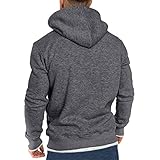 Bestyyo Herren Langarm Herbst Winter Casual Sweatshirt Hoodies top Bluse trainingsanzüge 256 Lyocell Links 2-3-4' offizielles Band Fan by Serafino pdrive zweifarbigem silikon-aufnäher kurzärmelig