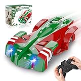 Ferngesteuertes Auto, Kletterautos mit 360 ° drehbaren Dual-Modi, wiederaufladbare Batterien und LED-Leuchten RC Stunt-Autos, Outdoor-Sportspielzeug für Jungen M