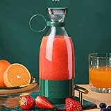 Glastasse Elektrische Tragbare Juicer Haushalt Kleine Bratmaschine Juicer Multifunktionale Drahtlose Minifrucht Upgrade vier Bits Avocado Grü