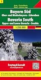 Bayern Süd - Ober- und Niederbayern - Schwaben, Autokarte 1:200.000: Touristische Informationen, Ortsregister mit PLZ, GPS-tauglich, LZ 2020-2023 (freytag & berndt Auto + Freizeitkarten)