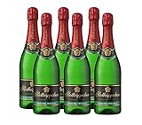 Rotkäppchen Sekt Flaschengärung Riesling trocken 6er Set (6 x 0,75l) – Premiumsekt deutscher Weine – perfekt zum Anstoßen/ besondere Momente/Geburtstage/ als Geschenk/ Mitbring