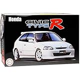 Fujimi Hon-da Civic Type-R EK9 3 Türer Weiss Frühe Version 6. Generation 1995-2000 Kit Bausatz 1/24 M