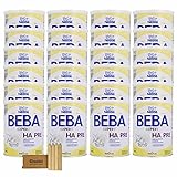 Nestlé BEBA EXPERT HA PRE Hydrolysierte Anfangsnahrung: Säuglingsnahrung von Geburt an, mit LCP (Omega 3) - ab 4x800g mit Stifte-Minibox (4x800g) (24x800g)