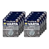 Varta Power on Demand CR2032 Lithium Knopfzellen 3V, 10er Pack - smart, flexibel, leistungsstark für den mobilen Endkonsumenten - z.B. für Smart Home Geräte, Autoschlüssel und weitere Anwendung