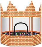 Castle Trampoline-Fitnessstudio mit Sicherheitseingehäuse Innen- oder Außenstrampolin fü