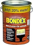 Bondex Holzlasur für Außen Teak 4,80 l - 329654