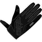O'NEAL | Fahrrad- & Motocross-Handschuhe | MX MTB DH FR Downhill Freeride | Langlebige, Flexible Materialien, belüftete Handinnenfäche | Element Glove | Herren | Schwarz Weiß | Größe M
