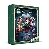 Anime Demon Slayer Blind Box, 16 Feste Anime-Serienprodukte + Zufällige 4 von 8 sammelbaren Anime-Charakteren Metallab