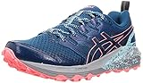 ASICS Damen Gel-Trabuco Terra Road Running Shoe, DEEP SEA Teal/Blazing Coral, 40.5 EU