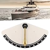 Marine Clinometer, Marine Clinometer Level Neigungsmesser Angle Finder Instrument für Schiffe Boote Yachten Wohnmob