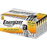 Energizer Batterien AA, Alkaline Power, 48er Pack