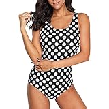 Badeanzüge Damen Schwimmanzug Rückenfrei V Ausschnitt Bademoden Damen Einteilige Badeanzug Strandmode Für Frauen Damen Bikini Beachwear Raffung Bauchweg Wickel Push Up Strandmode Strandbikini Monok