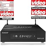 Xaiox R9 Plus - 4k Android Mediaplayer mit Display und Festplatten Schacht (HDMI, MKV, USB, LAN, WLAN) H.264 H.265 [BD ISO Menü]