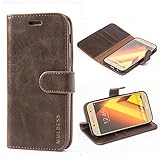 Mulbess Handyhülle für Samsung Galaxy A5 2017 Hülle, Leder Flip Case Schutzhülle für Samsung Galaxy A5 2017 Tasche, Vintage B