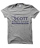Keith Scott Body Shop One Tree Hill T-Shirt (Grey, XXL)