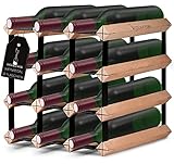 VINTAGENUSS Weinregal aus Holz - 3 Varianten (12 Flaschen)