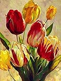 ZMGYA Wooden Jigsaw Puztulip-5000Outdoors Puzzle Series Artwork Gifts for Adults Teens F