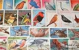 Prophila Collection Motive 100 Verschiedene Vögel Marken (Briefmarken für Sammler) Vög