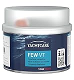 Yachtcare FEW VT - 2-Komponenten Polyester Feinspachtel - Für Reparaturen an Gelcoat und GFK-Teilen - STYROLFREI