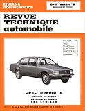 Opel rekord e - essence et diesel, 2,0 s, 2,1 d, 2,3 d, berline et break