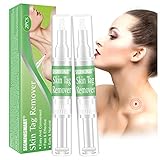 Muttermal Entfernen, Mole Remover, Skin Tag Remover, Spot Leberfleck Entfernen, Flüssiger Tag-Maulwurf-Entferner zum Entfernen von Haut-Tags, 2 Stück