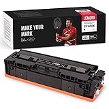 LEMERO Kompatibel für HP 201X 201A CF400X CF400A XL Toner für HP Color Laserjet Pro M250 Series M252 M252N M252DN M252DW M270 Series MFP M274N M274DN M277N M277DW Drucker, Schw