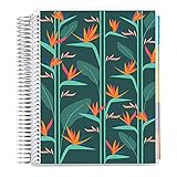 Erin Condren Akademischer Planer für 12 Monate, 17,8 x 22,9 cm (August 2021 - Juli 2022) – Tropical Garden Kalender mit linierten Seiten und Tabs 234 Seiten mit 36,3 kg Mohawk-Papier 80 B