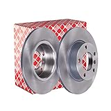 febi bilstein 01715 Bremsscheibensatz , 2 Bremsscheib