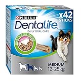 DENTALIFE Hunde-Leckerli zum Kauen, Größe M, 42 Stück