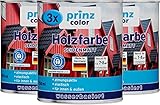 prinzcolor Premium Holzfarbe Holzlack Farbe für Holz Moosgrün 2,25