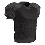 Champro Time Out Fußballtrikot aus Polyester, Herren, Time Out Football Practice Jersey, schwarz, X-Larg