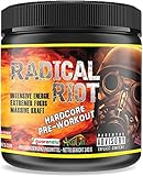 Pre Workout Booster Radical Riot V3-340 g I Fitness Booster I Trainingsbooster I Bodybuilding I Energie Drink I Fokus (Cherry - Kirsche)