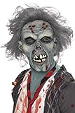 Maske Verwesender Zombie Über Kopf Latex, One S