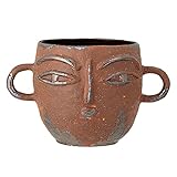 Bloomingville Blumentopf Lo, braun, Keramik